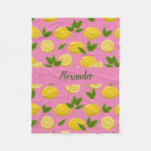 Zesty Lemon Blanket For Babies, Kids and Adults