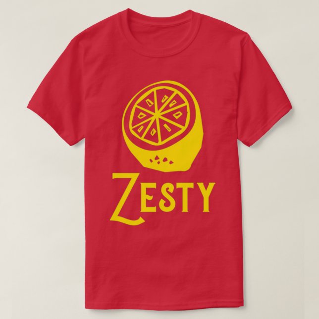 Zesty Lemon T-Shirt (Design Front)