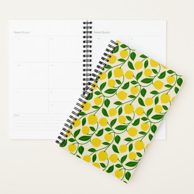 Zesty Lemons Planner (Display)