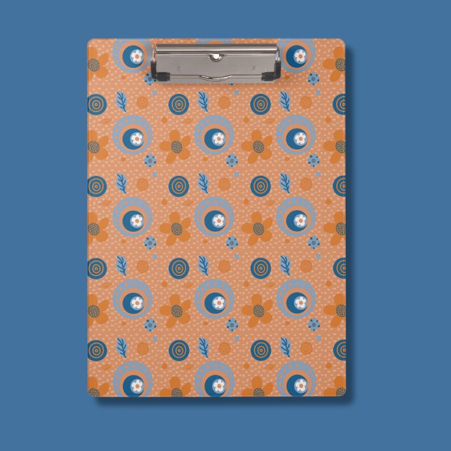 Zesty Summer Floral Pattern Clipboard (Creator Uploaded)