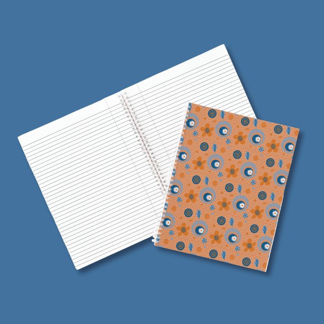 Zesty Summer Floral Pattern Notebook (Creator Uploaded)