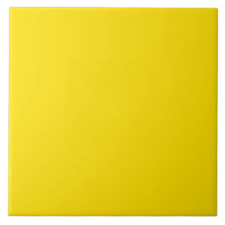 Zesty Yellow Ceramic Tile. Tile