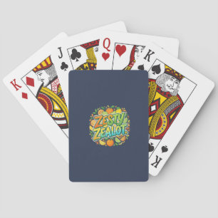 Zesty Zealot T-Shirt Playing Cards