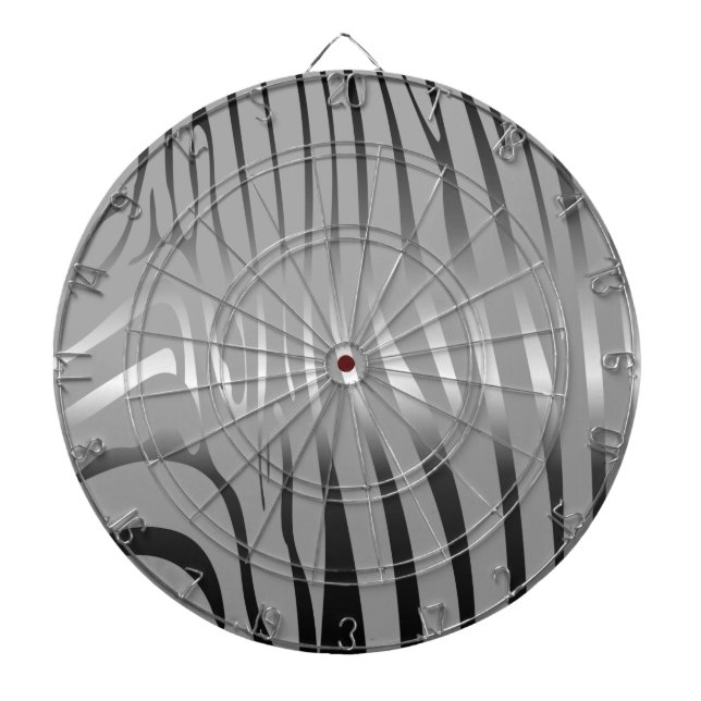 Zesty Zebra Dartboard (Front)
