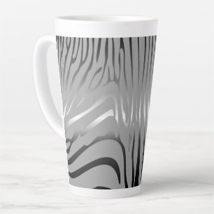 Zesty Zebra Latte Mug