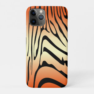 Zesty Zebra Orange iPhone 11 Pro Case