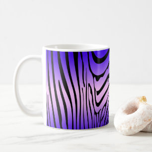 Zesty Zebra Purple Coffee Mug