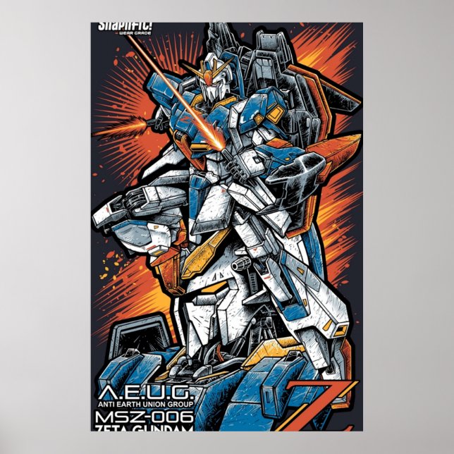 Zeta Gundam Poster (Front)