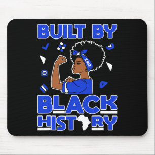 Zeta Phi Beta Sorority Black Queen Pride Melanin A Mouse Mat