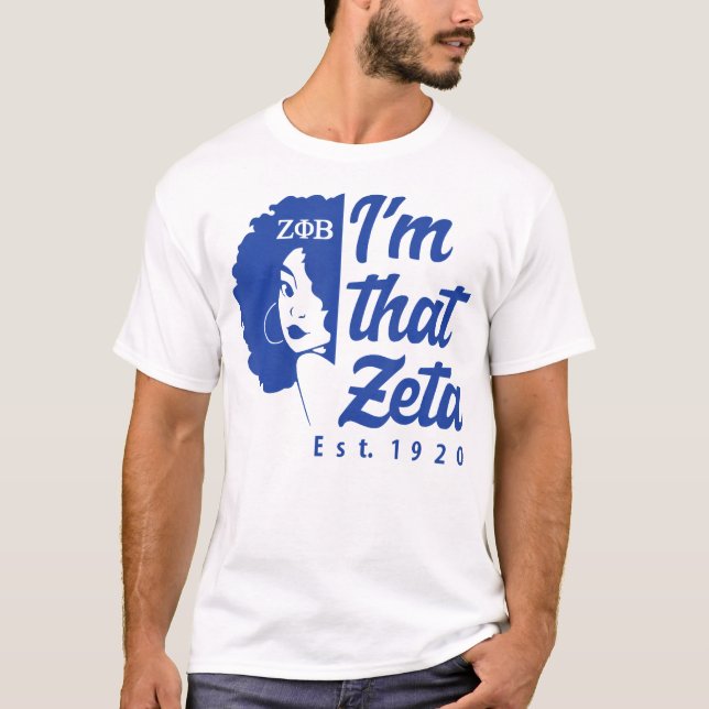 Zeta Phi Beta Sorority Sisterhood T-Shirt (Front)