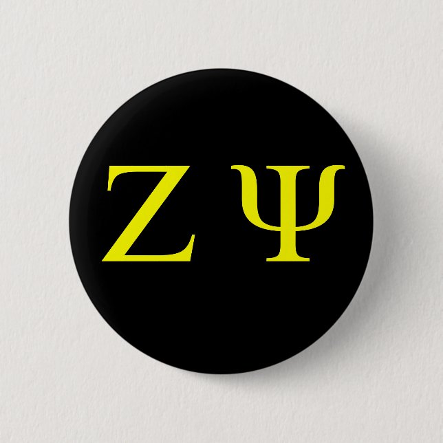 Zeta Psi  button (Front)