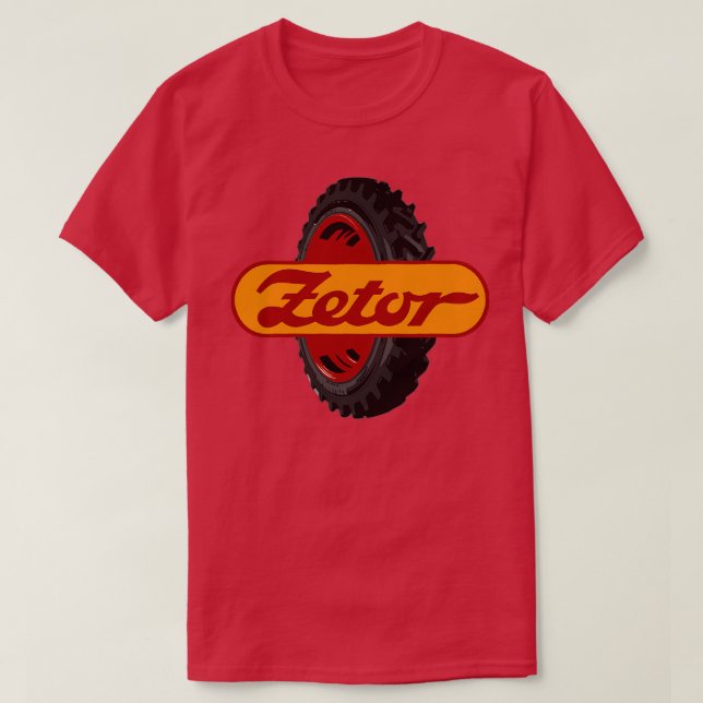 Zetor Tractors T-Shirt (Design Front)