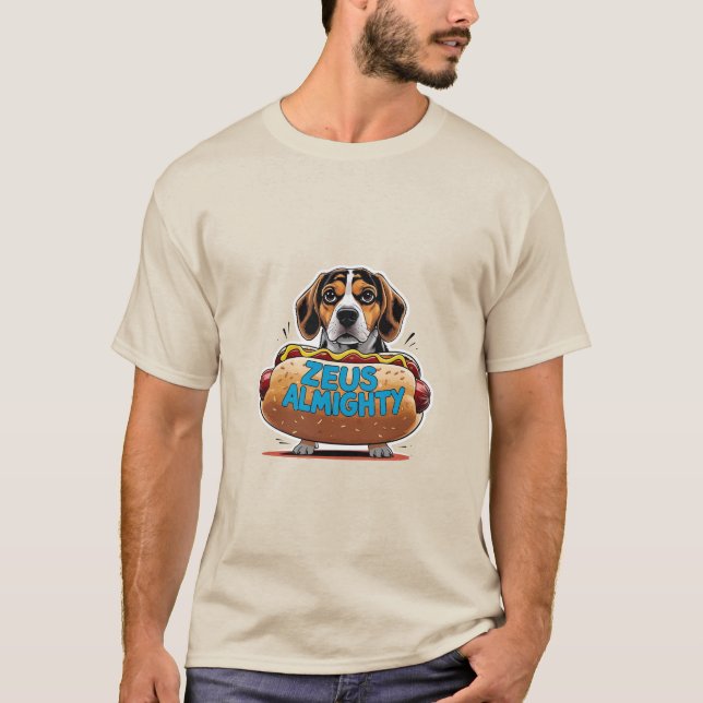 Zeus Almighty!!! Men T-Shirt (Front)