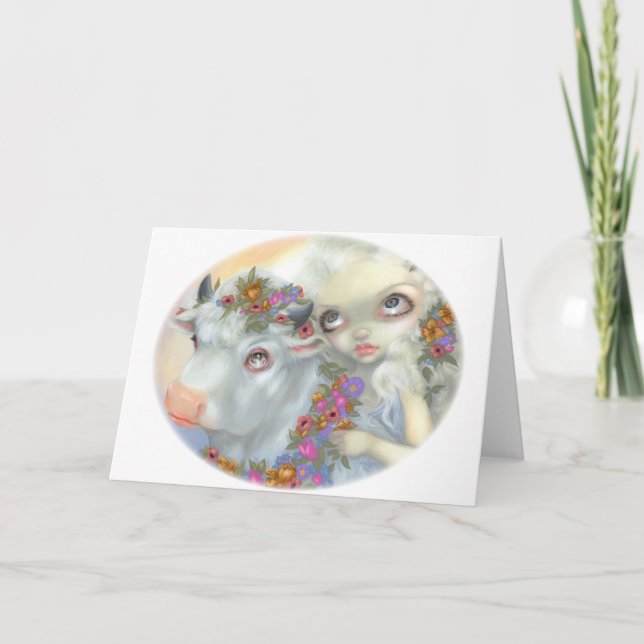 "Zeus and Europa" Greeting Card (Front)