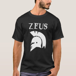 Zeus Costume Simple Classic Greek God Workout Zeus T-Shirt