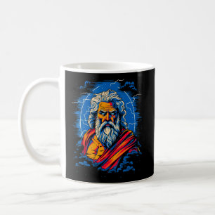 Zeus Greek Mythology God of Lightning  Coffee Mug