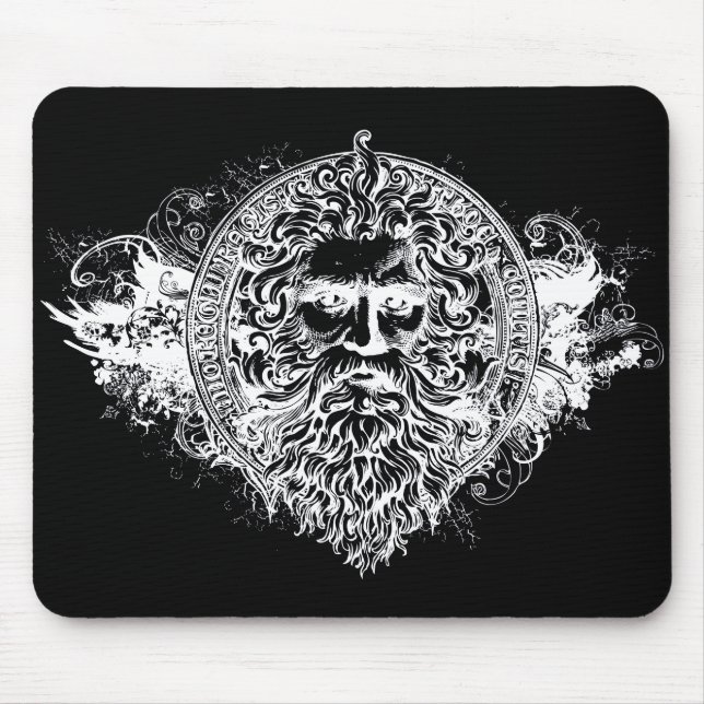 Zeus King Of the Gods Mouse Pad (Front)