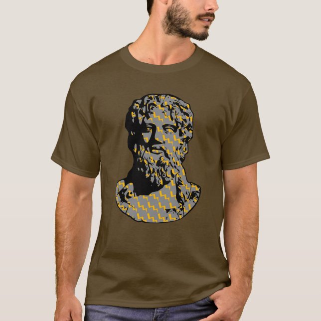 Zeus marble statue T-Shirt (Front)