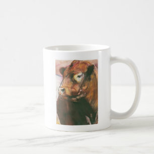 Zeus Red Belted Galloway Bull 2006  2 Coffee Mug