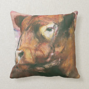 Zeus Red Belted Galloway Bull 2006 2 Cushion