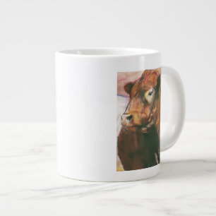 Zeus Red Belted Galloway Bull 2006 2 Large Coffee Mug
