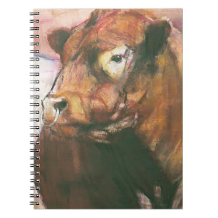 Zeus Red Belted Galloway Bull 2006 2 Notebook