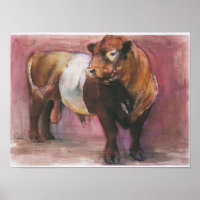 Zeus Red Belted Galloway Bull 2006
