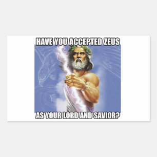 Zeus sticker