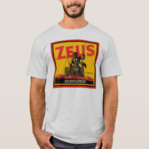 Zeus Vintage Crate Label - Olive Hts Citrus Assn. T-Shirt