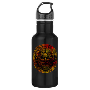 Zeus's Ancient Shield Art Print 532 Ml Water Bottle