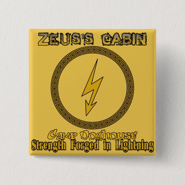 Zeus's Cabin Strength Button (Front)
