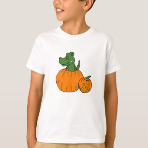 ZF- Gator in a Pumpkin Shirt