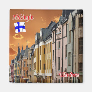 zFI009 HELSINKI, Helsingfors, Ullanlinna, Fridge Magnet
