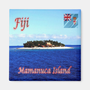 zFJ011 FIJI, MAMANUCA ISLAND, Oceania, Fridge Magnet