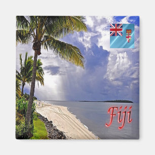 zFJ012 FIJI, DENARAU ISLAND, Oceania, Fridge Magnet