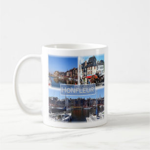 zFR028 HONFLEUR harbour, Normandy, Coffee Mug