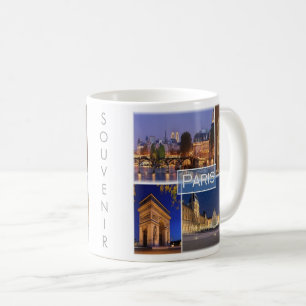 zFR034 PARIS the capital of France, Coffee Mug