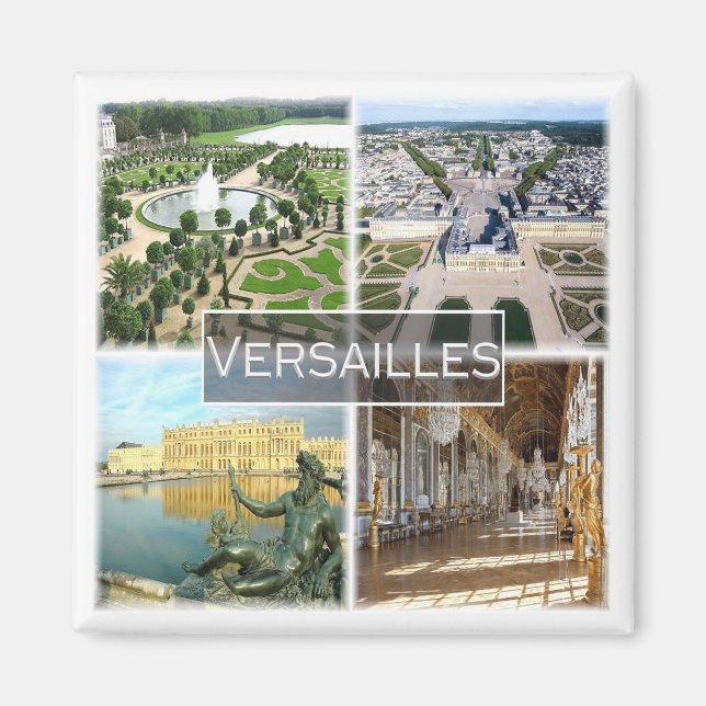 zFR042 VERSAILLES The Palace, France, Fridge Magnet (Front)