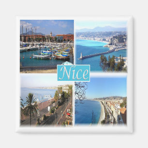 zFR045 NICE, Provence, France, Fridge Magnet