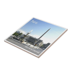 zFR050 PARIS, Place de la Concorde, Tile