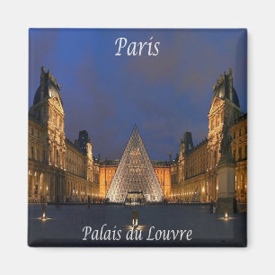 zFR052 PARIS, Louvre Palace, France, Fridge Magnet
