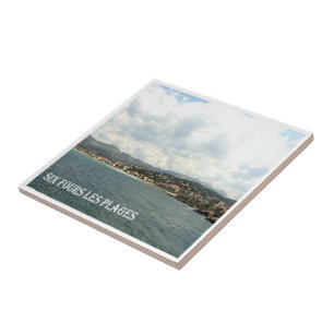 zFR069 SIX-FOURS-LES-PLAGE, French Riviera, Tile