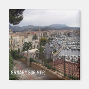 zFR070 SANARY-SUR-MER, French Riviera, Fridge Magnet