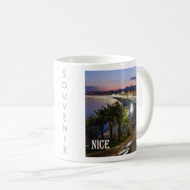 zFR085 NICE NIZZA French Riviera, France, Coffee Mug (Front Right)