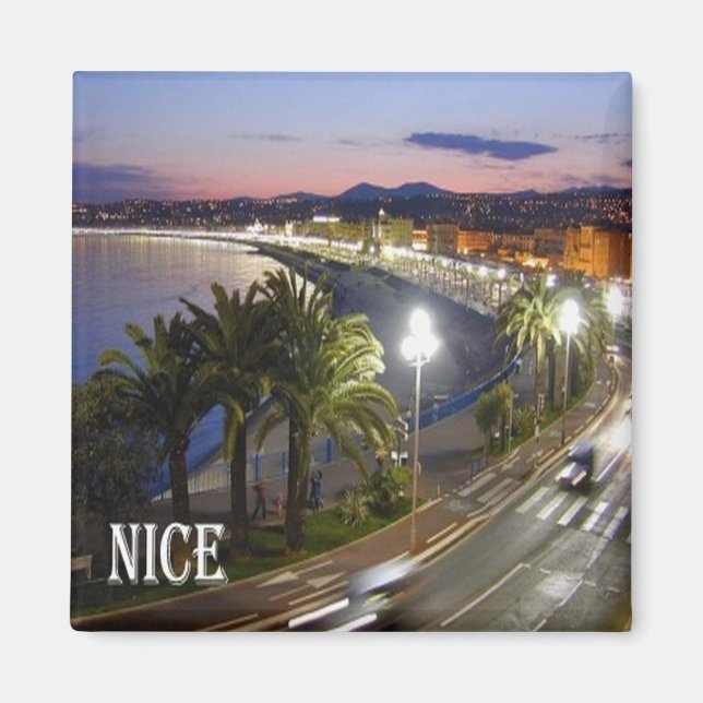 zFR085 NICE NIZZA French Riviera, France, Fridge Magnet (Front)
