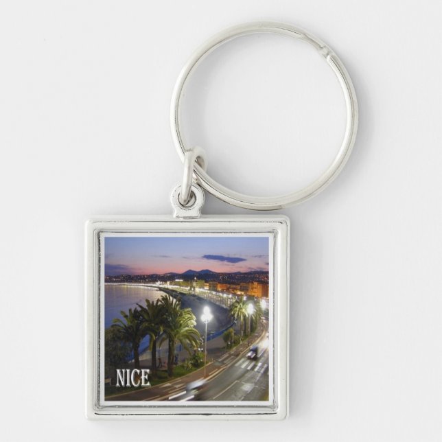 zFR085 NICE NIZZA French Riviera, France, Key Ring (Front)