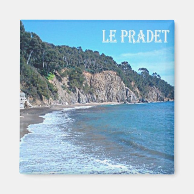 zFR089 LE PRADET, French Riviera, France, Fridge Magnet (Front)