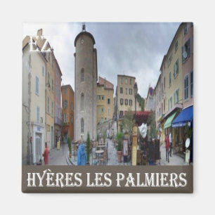 zFR095 HYÈRES LES PALMIERS, French Riviera, Fridge Magnet