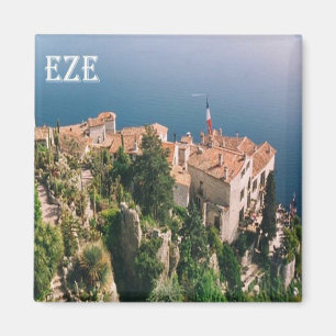 zFR096 EZE EZA, French Riviera, France, Fridge Magnet