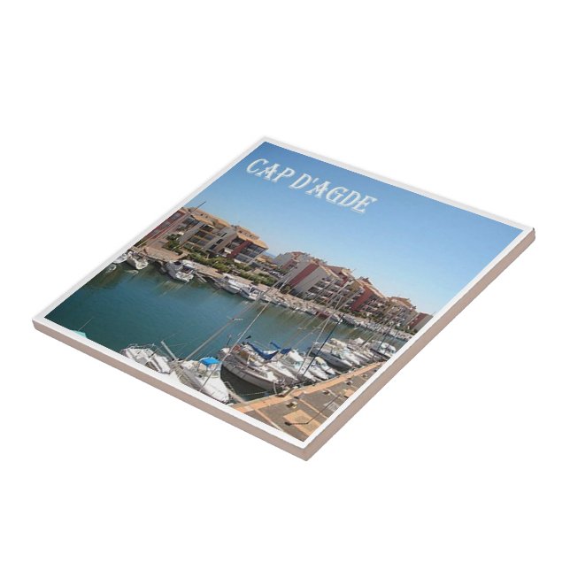 zFR103 CAP D'AGDE French Riviera, France, Tile (Side)